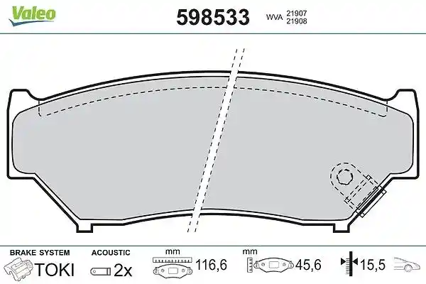 VALEO 598533