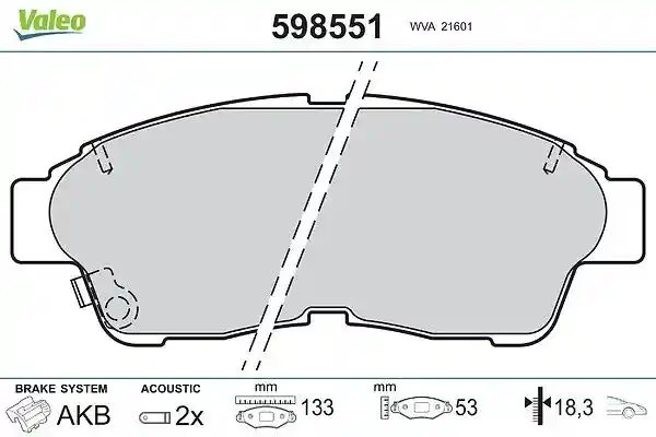 VALEO 598551