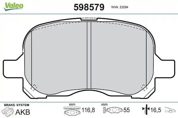 VALEO 598579