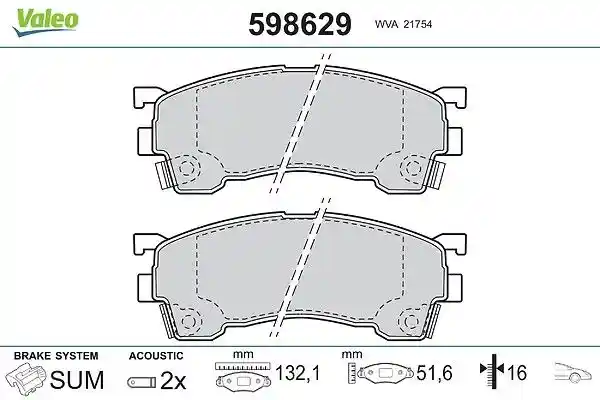 VALEO 598629