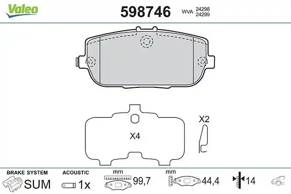VALEO 598746