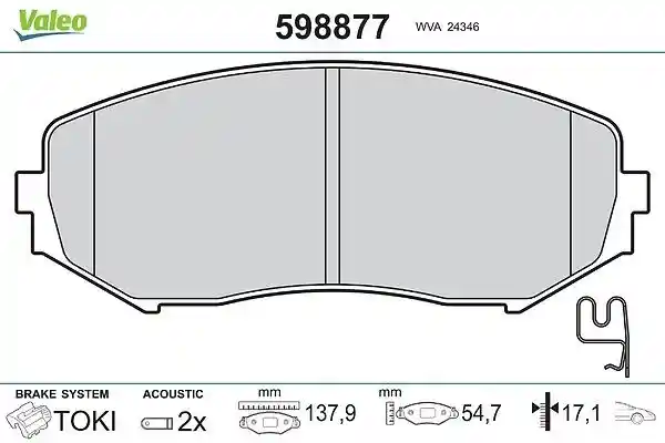 VALEO 598877