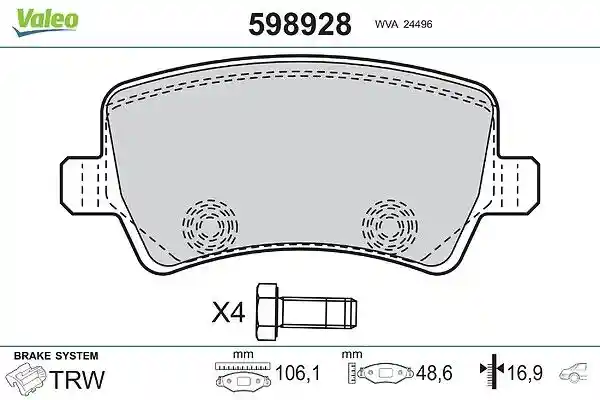 VALEO 598928