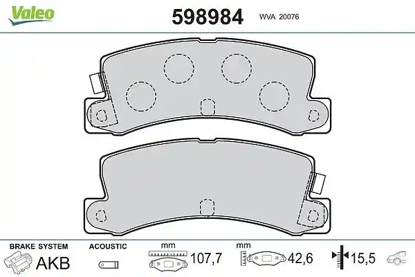VALEO 598984