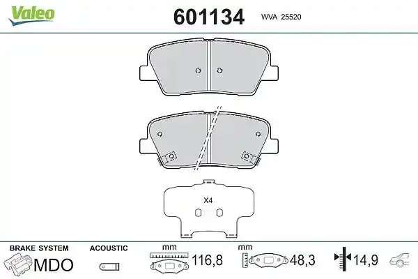 VALEO 601134