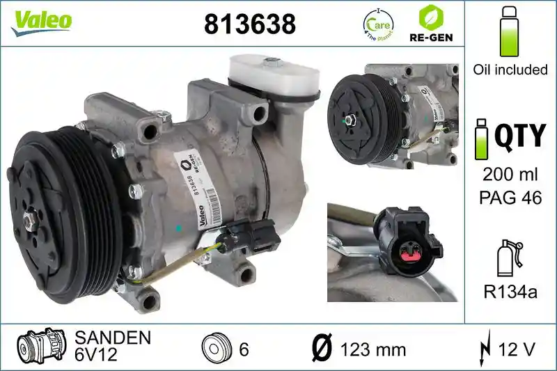 VALEO 813638 VALEO 813638