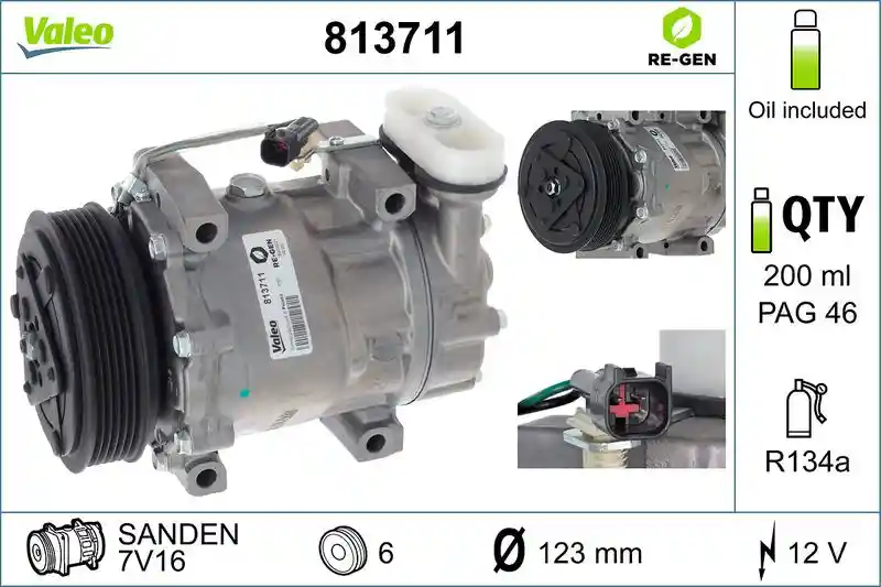 VALEO 813711 VALEO 813711
