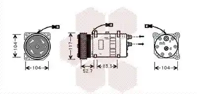 VAN WEZEL 0900K222