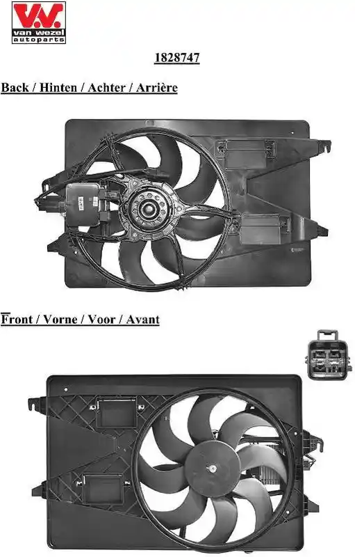 VAN WEZEL 1828747