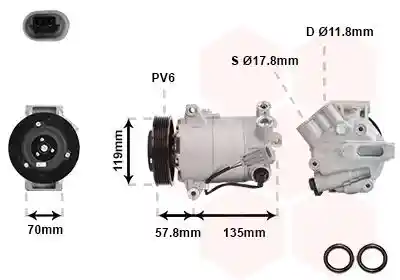 VAN WEZEL 3700K496