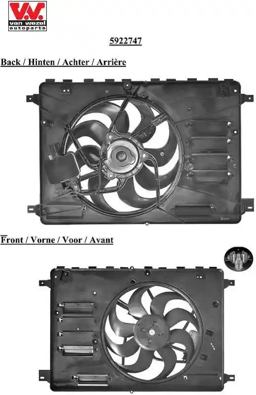 VAN WEZEL 5922747