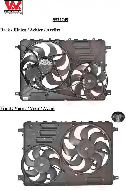 VAN WEZEL 5922749