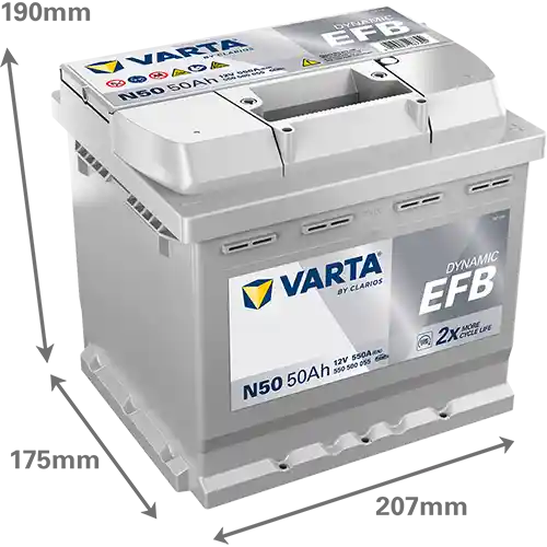 VARTA 550500055K262