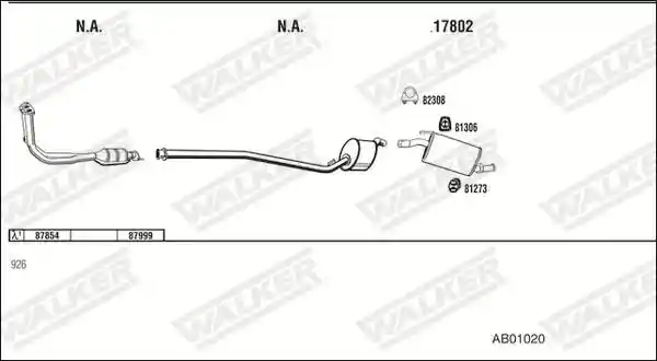WALKER AB01020