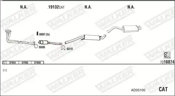 WALKER AD25100