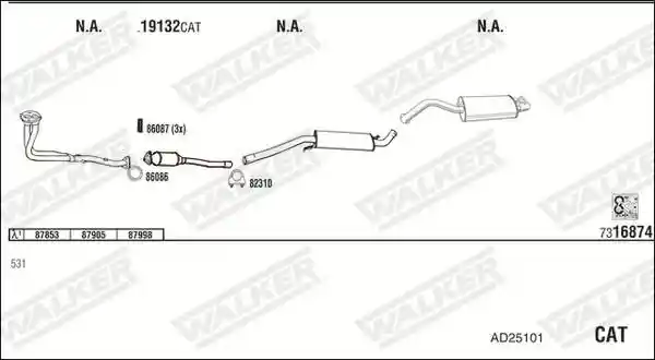 WALKER AD25101