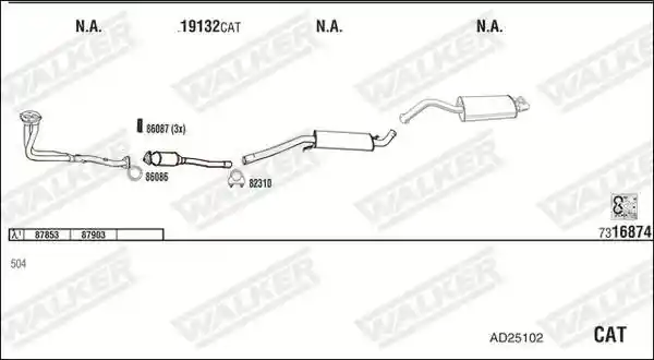 WALKER AD25102