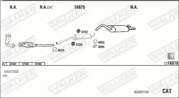 WALKER AD25104