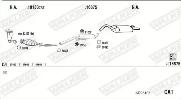 WALKER AD25107