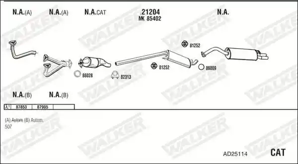WALKER AD25114
