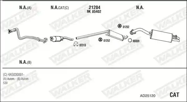 WALKER AD25120