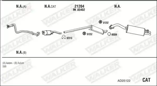 WALKER AD25122