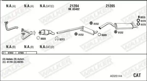 WALKER AD25144