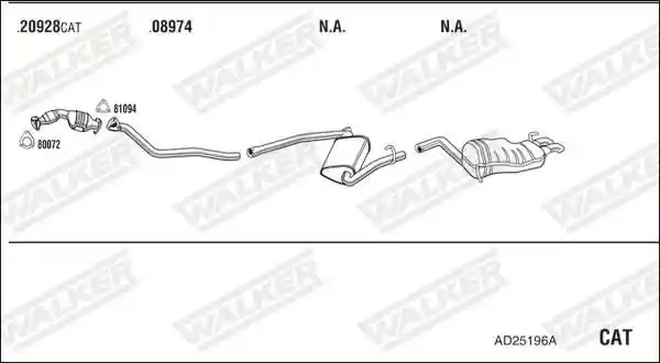 WALKER AD25196A
