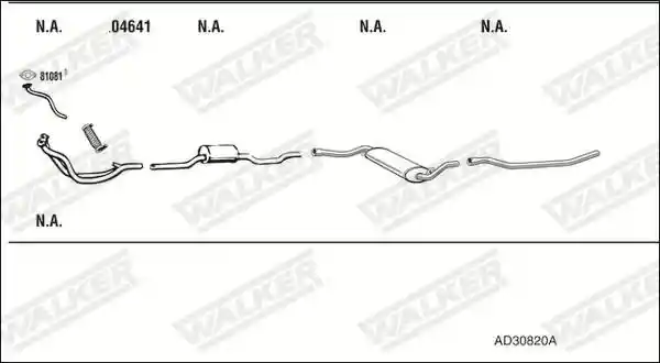 WALKER AD30820A