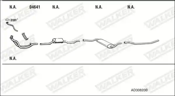 WALKER AD30820B