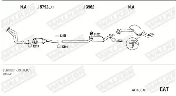 WALKER AD40316