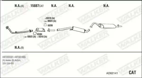 WALKER AD62141