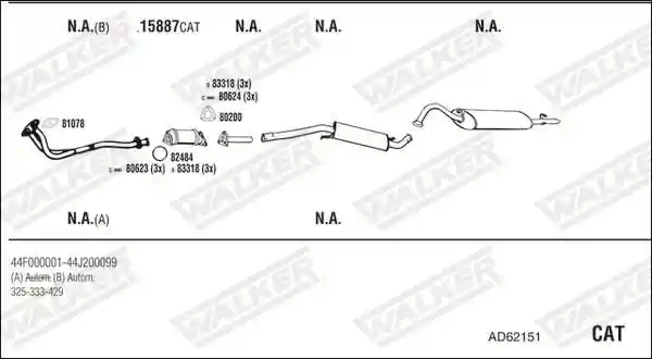 WALKER AD62151