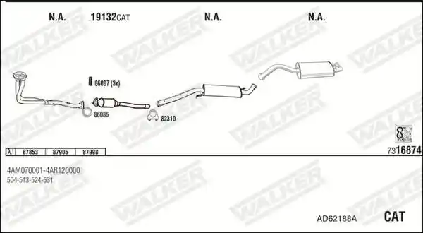 WALKER AD62188A