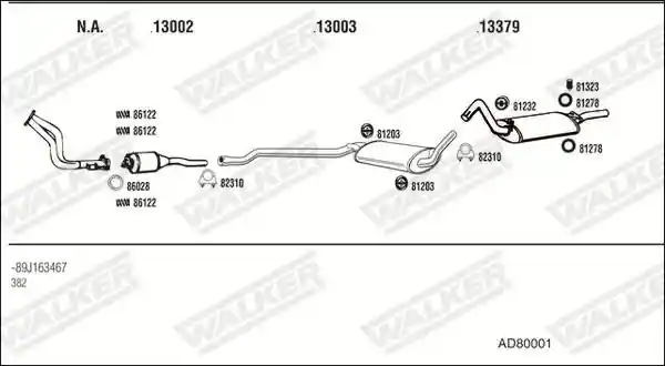 WALKER AD80001