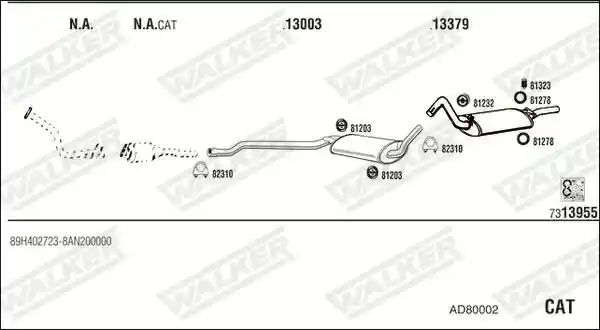 WALKER AD80002