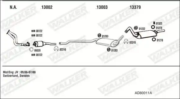 WALKER AD80011A