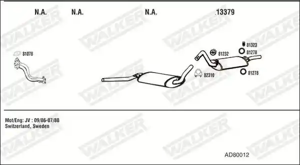 WALKER AD80012