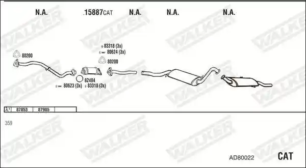WALKER AD80022