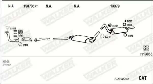 WALKER AD80026A