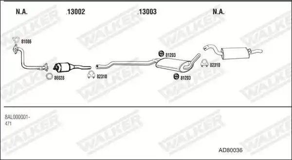 WALKER AD80036