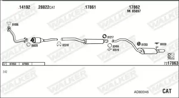 WALKER AD80046