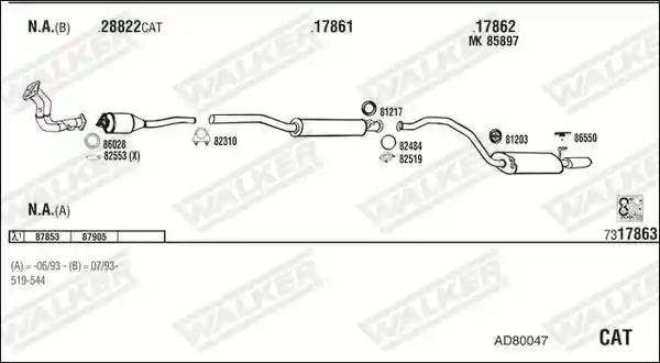 WALKER AD80047