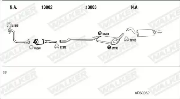 WALKER AD80052