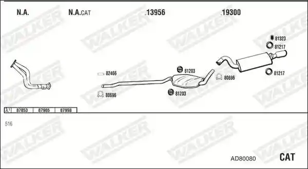 WALKER AD80080