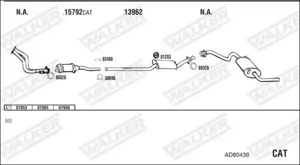 WALKER AD80438
