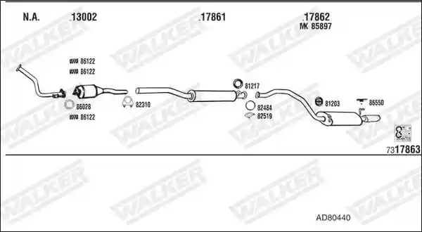 WALKER AD80440