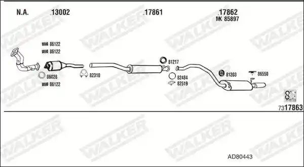 WALKER AD80443