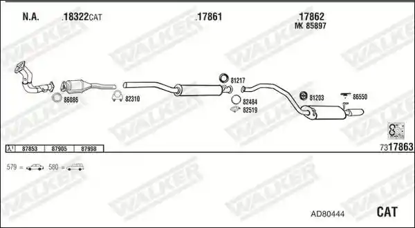 WALKER AD80444