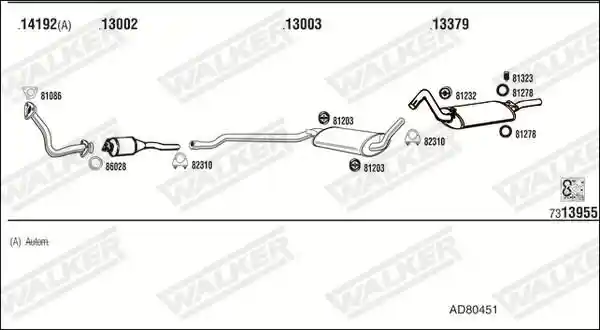 WALKER AD80451